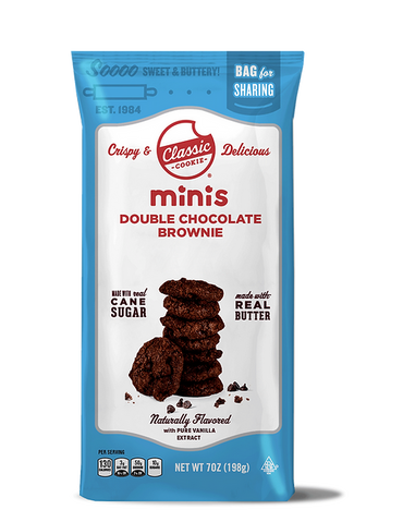 Classic Cookies: Double Chocolate Brownie Minis (Sharing Bag)