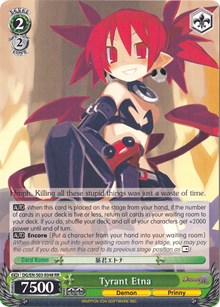Tyrant Etna (DG/EN-S03-E048 RR) [Disgaea]