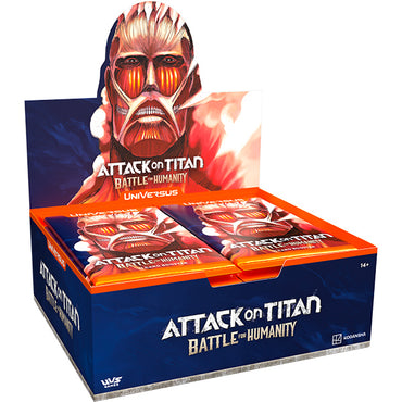 UniVersus CCG: Attack on Titan Battle for Humanity Booster Display