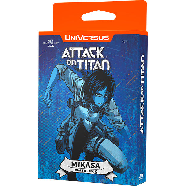 UniVersus CCG: Attack on Titan Battle for Humanity Mikasa Clash Deck