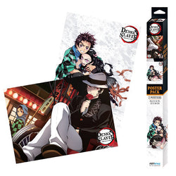 Demon Slayer Mystery Chibi Poster Display