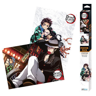Demon Slayer Mystery Chibi Poster Display