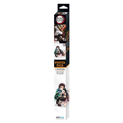 Demon Slayer Mystery Chibi Poster Display