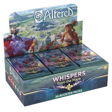 Altered TCG Whispers from the Maze Booster Box Display