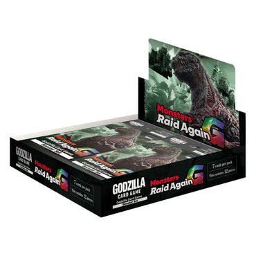 Godzilla TCG Monsters Raid Again Set #2 Booster Display Box