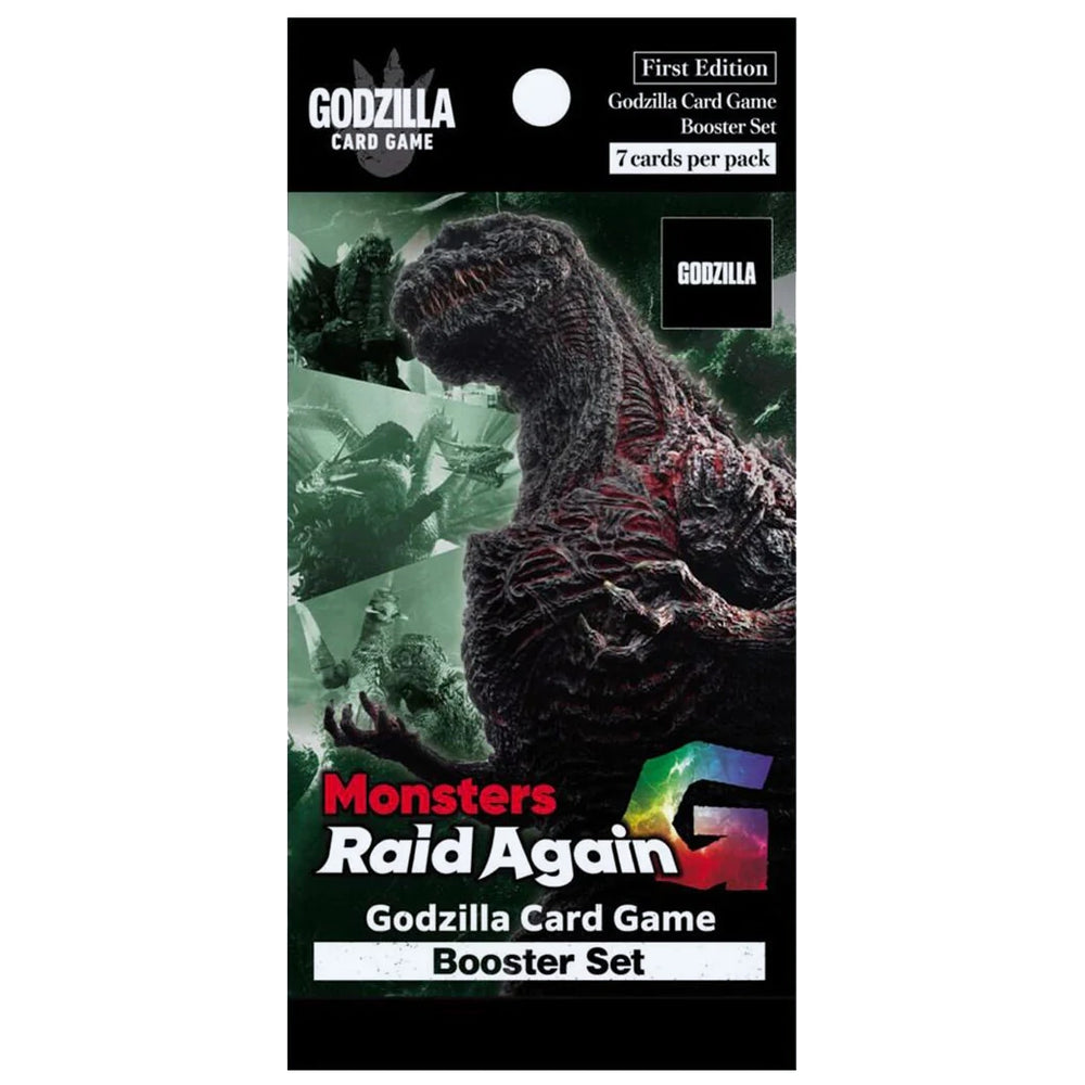 Godzilla TCG Monsters Raid Again Set #2 Booster Pack