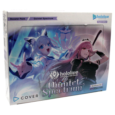 Hololive OCG Quintet Spectrum Booster Display Box