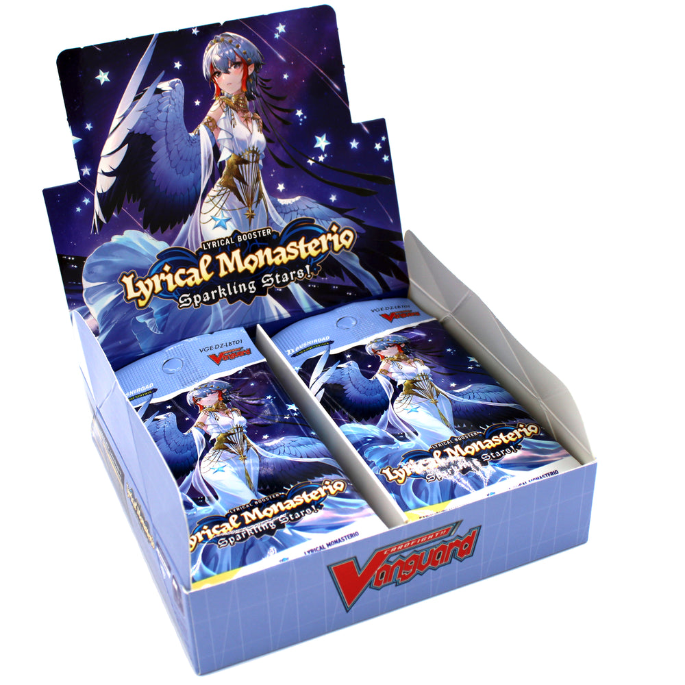 Cardfight Vanguard: Lyrical Monasterio Sparkling Stars! Booster Box Display