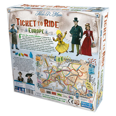 Ticket to Ride: Europe Board Game