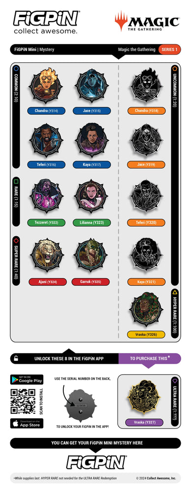 FiGPiN Mystery Mini MTG Magic the Gathering Series 01 Badge Pins