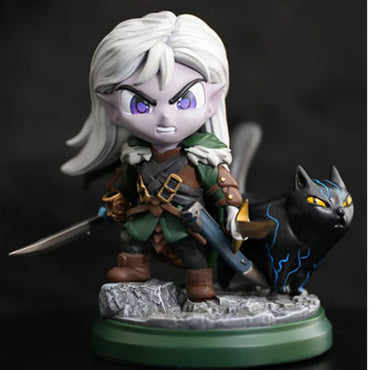 Dungeons & Dragons ODDY Figure Drizzt Do'urden with Guenhwyvar Figure