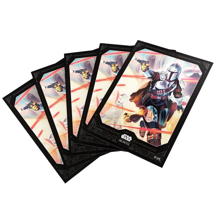 Star Wars: Unlimited Art Mandalorian Card Sleeves, 60ct