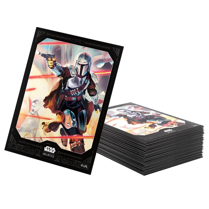 Star Wars: Unlimited Art Mandalorian Card Sleeves, 60ct