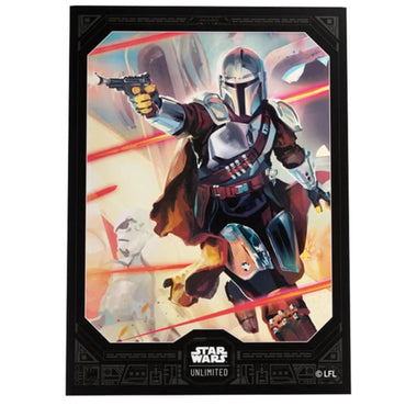 Star Wars: Unlimited Art Mandalorian Card Sleeves, 60ct