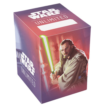 Star Wars Unlimited Qui-Gon Jinn Soft Crate Deck Box
