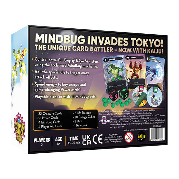 Mindbug King of Tokyo Board Game