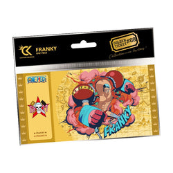 One Piece Franky Golden Ticket