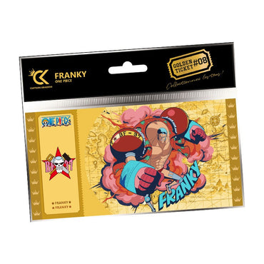 One Piece Franky Golden Ticket