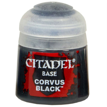 Citadel Corvus Black Base Paint 12ml