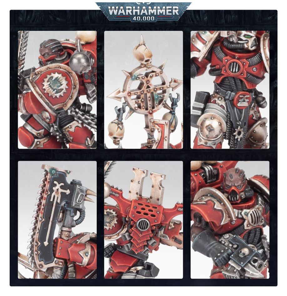Warhammer 40,000 World Eaters Khorne Berzerkers Set