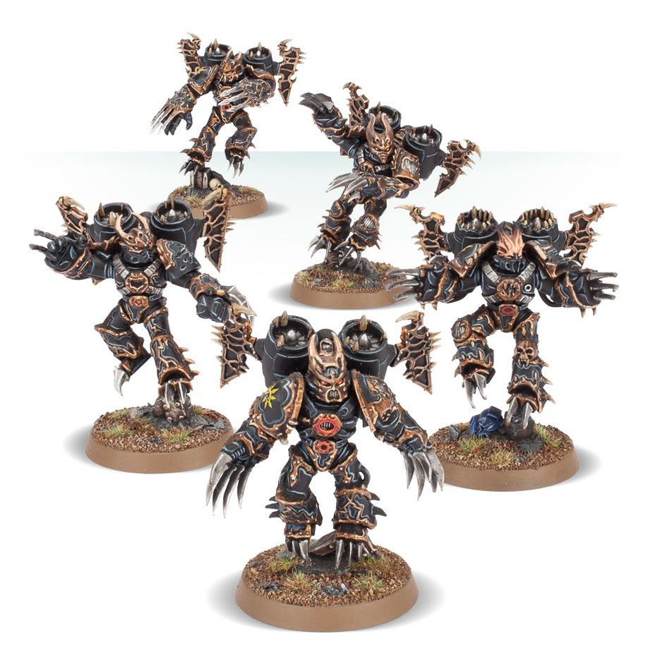 Warhammer 40,000 Chaos Space Marines Raptors Set