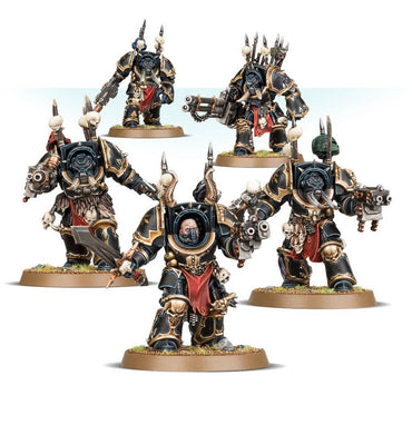 Warhammer 40K Chaos Space Marines Terminators Set