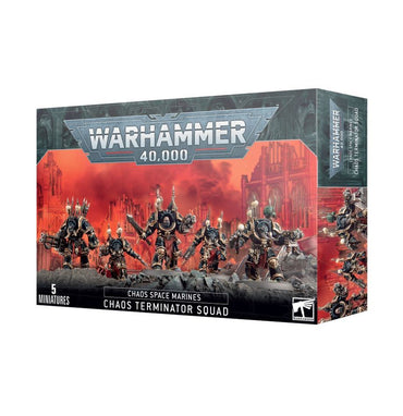 Warhammer 40K Chaos Space Marines Terminators Set
