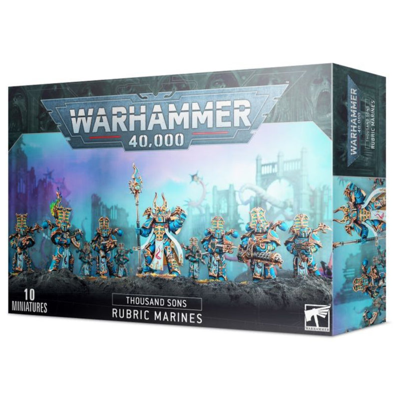 Warhammer 40,000 Thousand Sons Rubric Marines Set