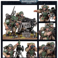 Warhammer 40,000 Astra Militarum Cadian Heavy Weapons Squad