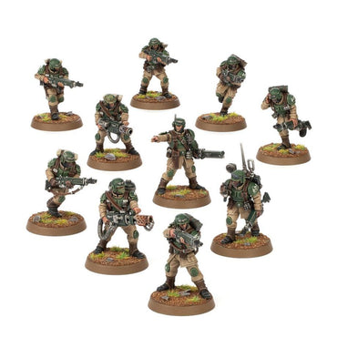 Warhammer 40,000 Astra Militarum Cadian Shock Troops Set