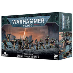 Warhammer 40,000 Astra Militarum Cadian Shock Troops Set
