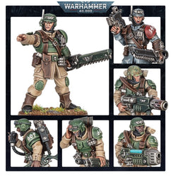 Warhammer 40,000 Astra Militarum Cadian Shock Troops Set