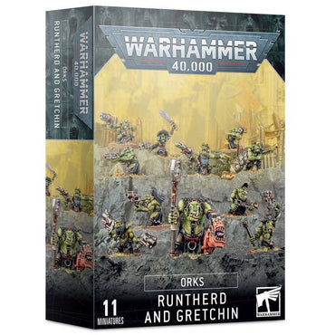 Warhammer 40,000 Orks: Runtherd And Gretchin
