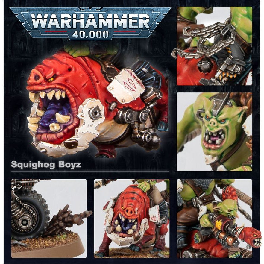 Warhammer 40,000 Orks Squighog Boyz