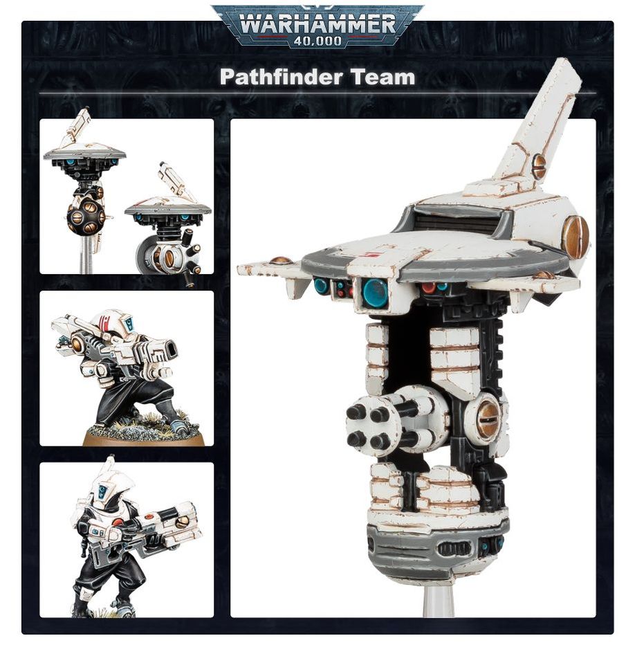 Warhammer 40,000 T'au Empire Pathfinder Team Set
