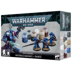 Warhammer 40,000 Space Marines Infernus Marines Set + Paints