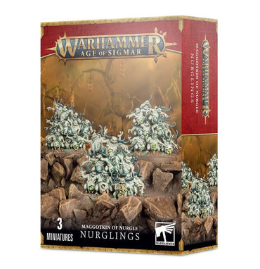 Warhammer Maggotkin of Nurgle Nurglings Set