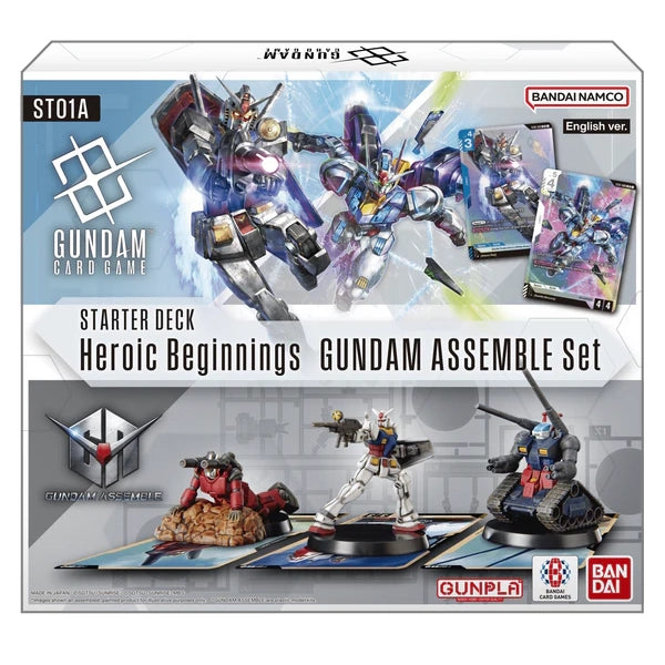 Gundam Card Game 01 Heroic Beginnings Assemble Starter Deck [ST01A]
