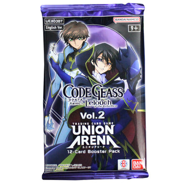 Union Arena CODE GEASS Lelouch of the Rebellion Vol.2 Booster Pack [UEX03BT]