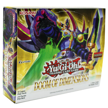 Yu-Gi-Oh! Doom of Dimensions Booster Display Box