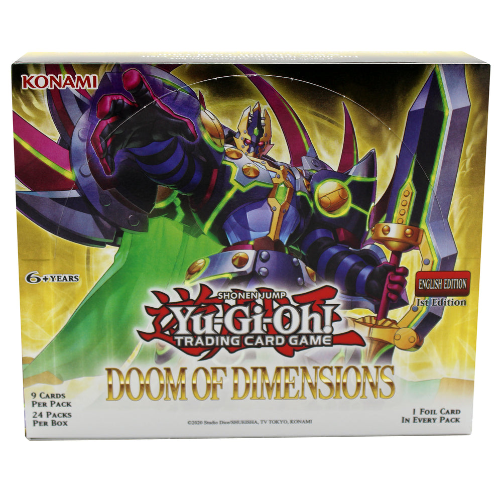 Yu-Gi-Oh! Doom of Dimensions Booster Display Box