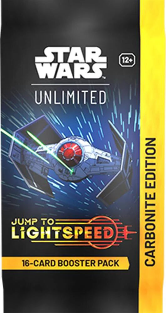 Star Wars Unlimited: Jump to Lightspeed Carbonite Edition Booster Pack