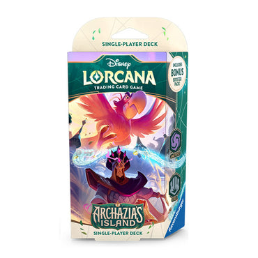 Disney Lorcana: Archazia's Island Amethyst & Steel Starter Deck