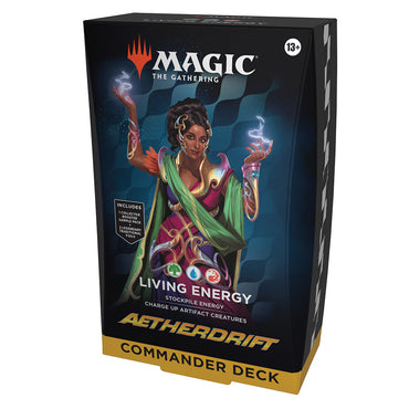 Magic the Gathering Aetherdrift Living Energy Commander Deck