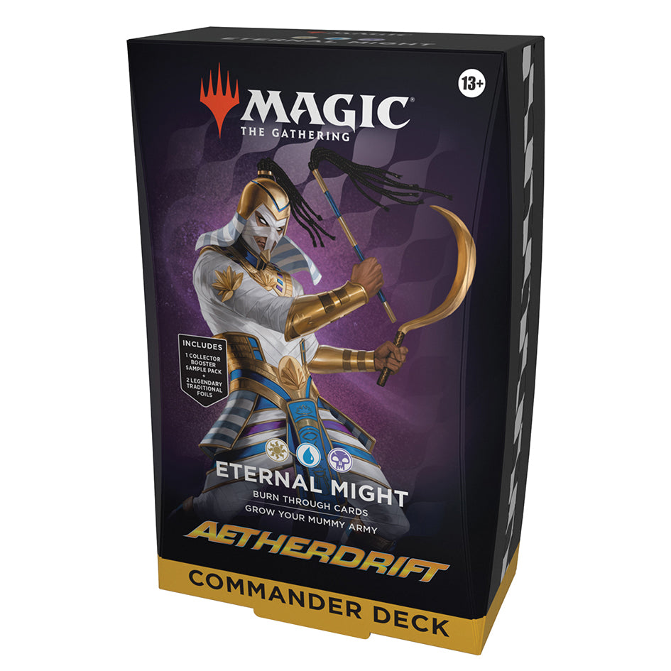 Magic the Gathering Aetherdrift Eternal Might Commander Deck