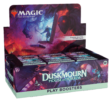 Magic the Gathering Duskmourn: House of Horror Play Booster Box Display