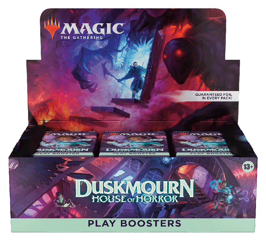 Magic the Gathering Duskmourn: House of Horror Play Booster Box Display