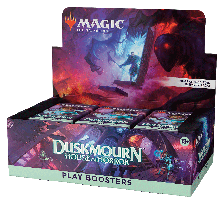 Magic the Gathering Duskmourn: House of Horror Play Booster Box Display