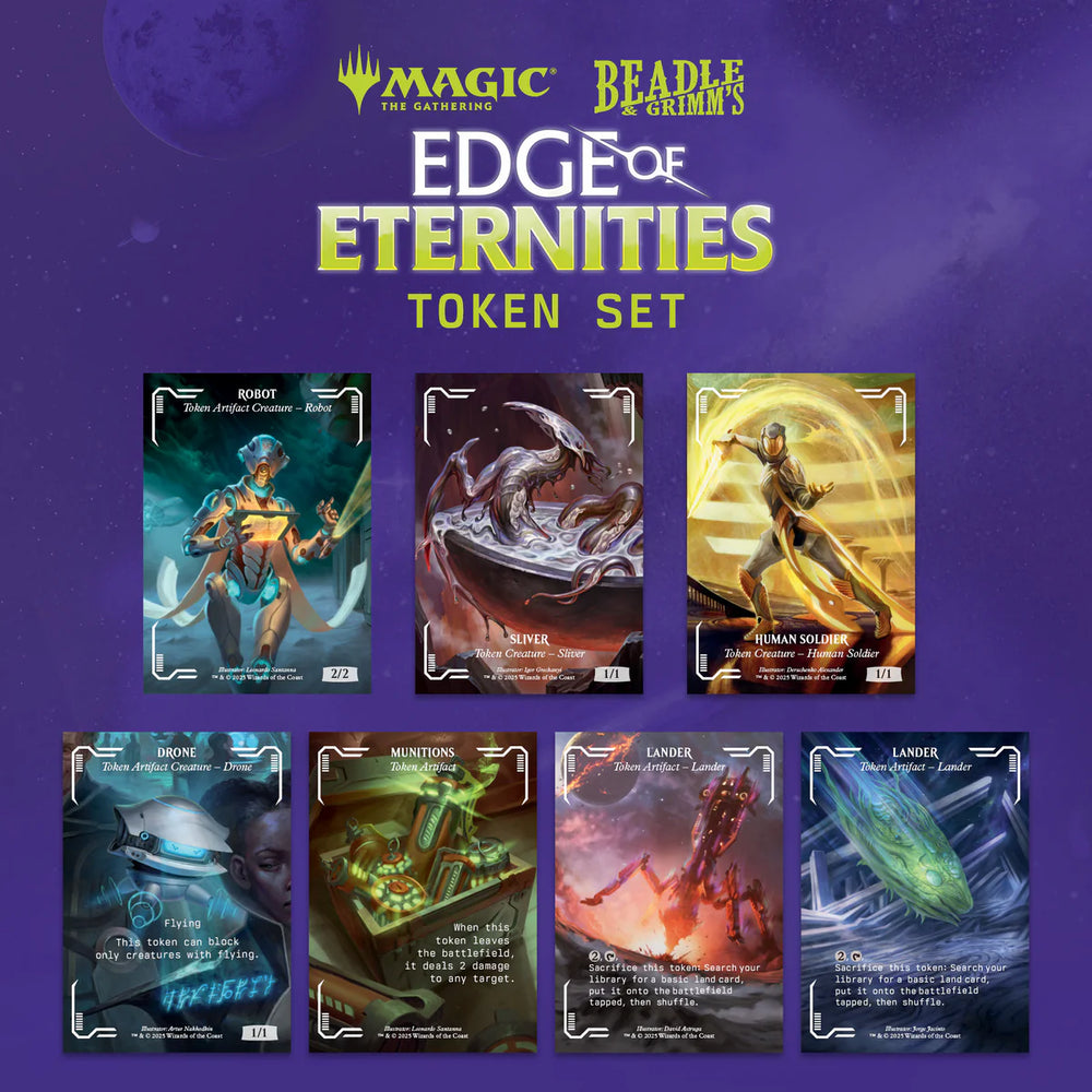 Beadles & Grimm's MTG Edge of Eternities Token Set