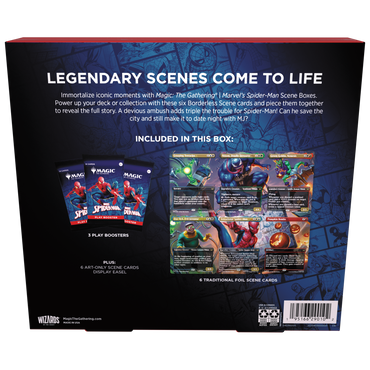 Magic the Gathering Marvel's Spider-Man Scene Box